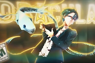 make very good anime music video amvs