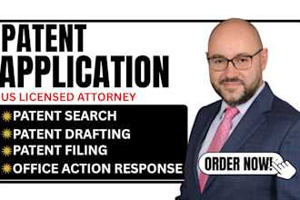 draft a US provisional patent application for your invention as your US attorney