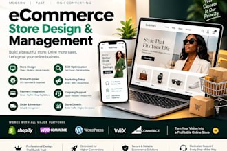 ecommerce virtual assistant for shopify woocommerce wix wordpress amazon ebay VA