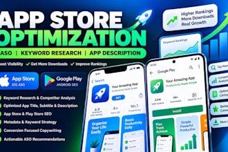 optimize app store aso google play seo app description keyword research for apps