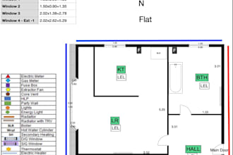 convert survey sketches into planup 2d floor plans with hlp data