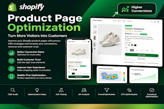 optimize your shopify product pages to increase conversions and sales
