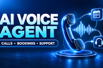 build an ai voice agent for calls, bookings, and customer support