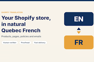 translate your shopify store into natural quebec french