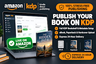 publish your book on amazon kdp professionally