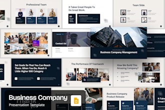 design or redesign powerpoint presentation slide company presentation