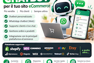 e commerce website chatbot ecommerce store custom chatbot whatsapp chatbot wati