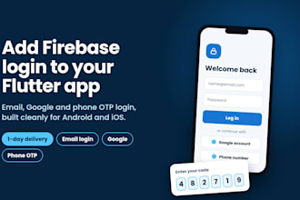 add firebase login, google sign in and phone otp to your flutter app