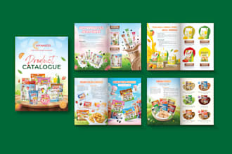 design the best food catalog