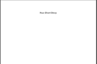 write a short story for you