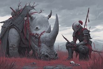 draw fantasy illustrations, concept art, and card game art