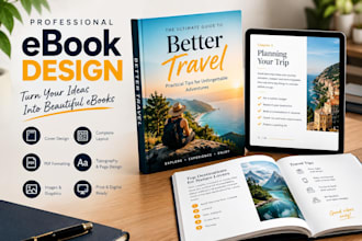 create a modern ebook design