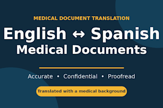 translate and transcribe medical documents