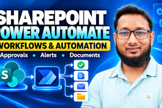 build sharepoint power automate workflows