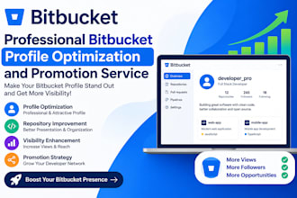professional bitbucket profile optimization and promotion service