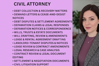 create estate plans, probate petitions, executor filings and beneficiary notices