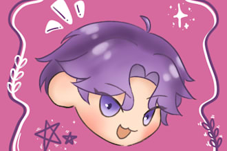 do chibi anime style illustration
