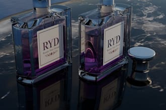 professionally create realistic product visualization
