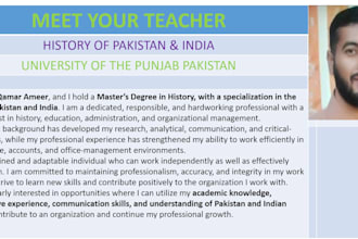 be your history teacher