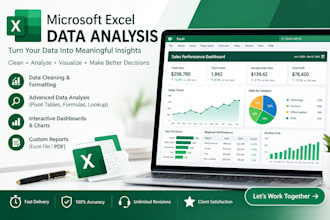 clean, analyze and visualize your data in microsoft excel