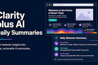set up microsoft clarity with ai daily behavior summaries