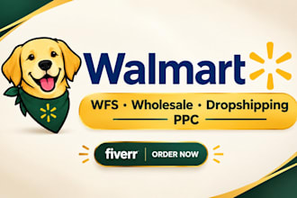 be your walmart wfs wholesale expert, 2 step dropshipping VA and PPC manager