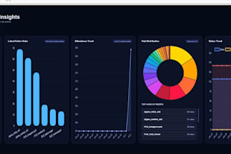 do excel data analysis data cleaning and web  web site create