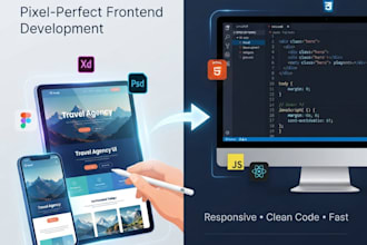 turn your design files into a fully functional website