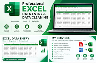 do data entry, excel, copy paste and web searching