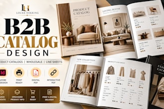 create indesign catalog, product catalogs, b2b catalogs, wholesale line sheetsbr