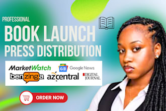 write, distribute book press release, press release distribution, book launch pr