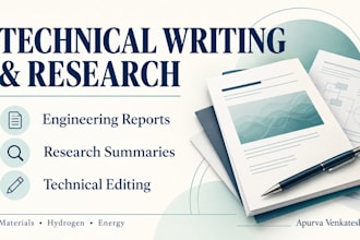 write technical reports and research summaries in engineering