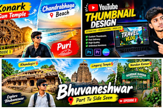 design an eyecatching pro you tube thumbnail