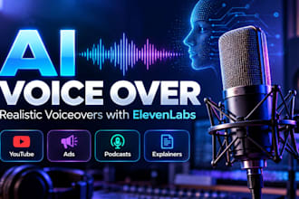 create natural ai voiceovers using elevenlabs