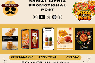 create stunning food post for instagram or social media