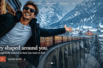 build a responsive react landing page for your business