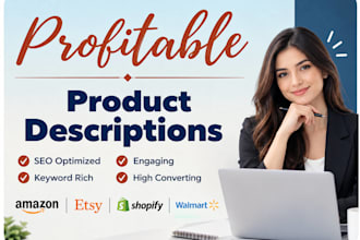 write SEO optimized product listing and product description