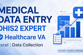 do medical data entry and healthcare VA tasks