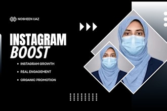 be your instagram marketing manager for boost, promotion and growth