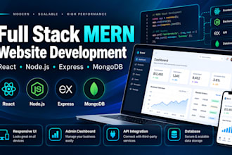 build a full stack mern website with react node mongodb