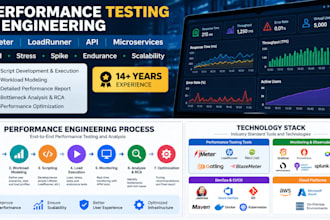 do performance testing and engineering using jmeter