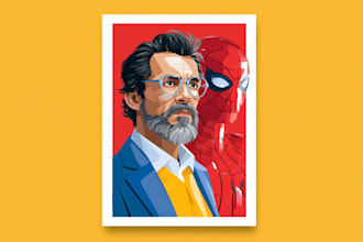 design powerful superhero and villain characters