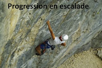 je vous cocherai pour vous améliorer et vous faire progresser en escalade