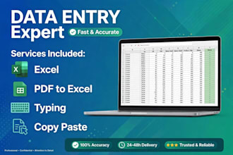 do fast dsta entery and excel  copy past and google sheets