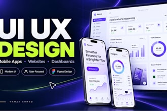design modern UI UX for android IOS apps and macos apps