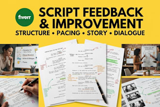 give expert feedback to improve your script