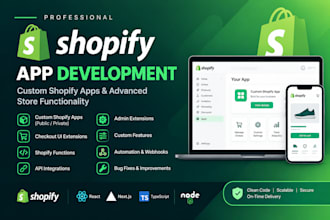 develop a custom shopify app for your store