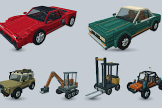 make 3d models for minecraft bedrock
