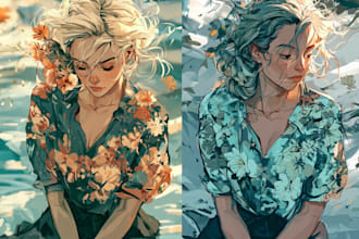 draw semi realistic art
