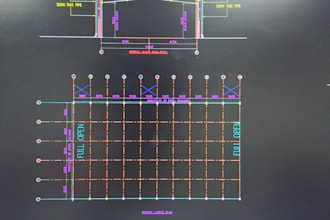 create 2d drawing on autocad